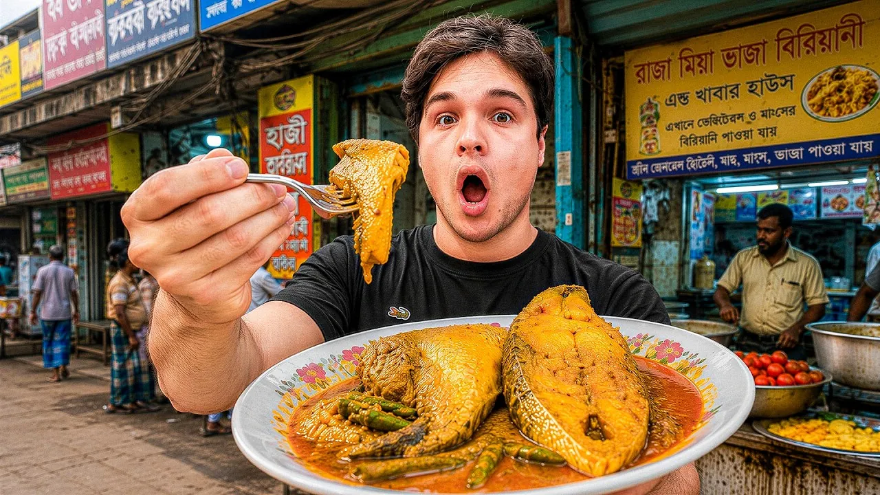 Still from I Tried Bangladesh's Craziest Street Food by SeanTravels